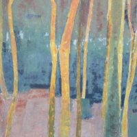 Herbst Acryl auf Papier*verkauft*, 42x56cm, 2010