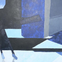 Schattenspiel Acryl auf Papier, 42x56cm, 2010