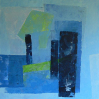 Vom Tag ... Acryl auf Leinwand, 50x50cm, 2007